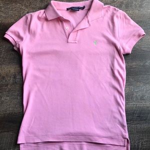 Pink Ralph Lauren polo